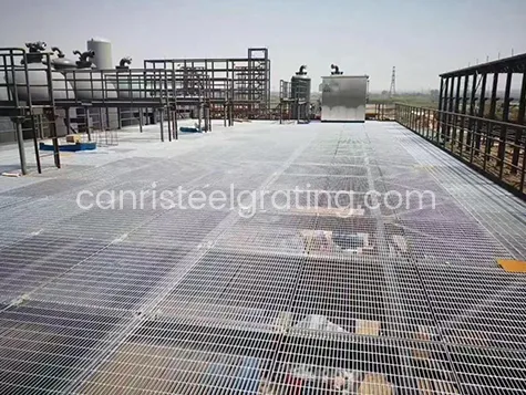 المجلفن الصلب صريف المستخدمة في مصنع الكيميائية
