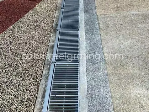 المجلفن الصلب صريف للصرف